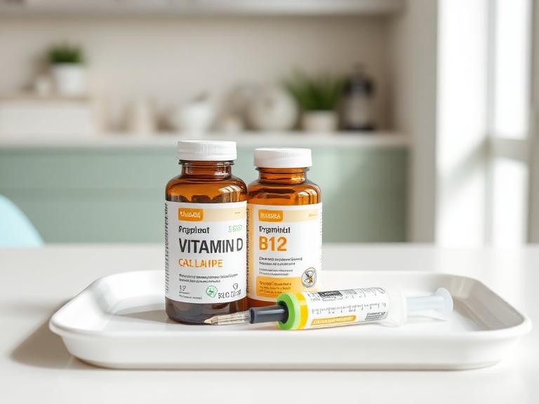Vitaminas D e B12